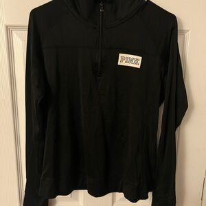 Black PINK Quarter-Zip Pullover